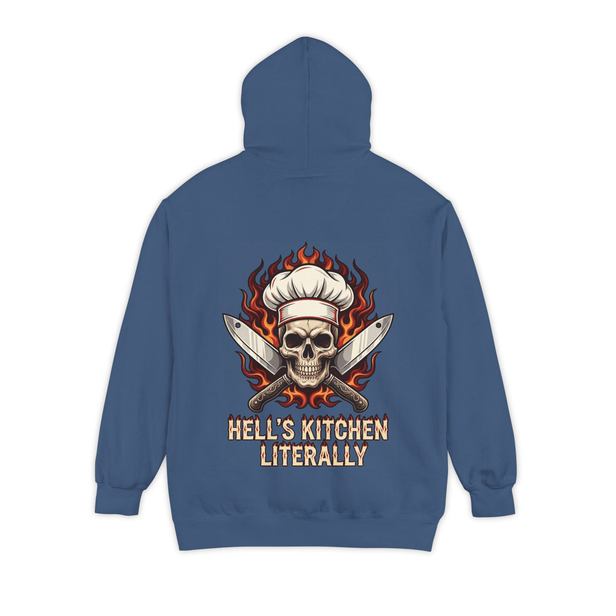 "Hell's Kitchen Literally" Garment-Dyed Hoodie