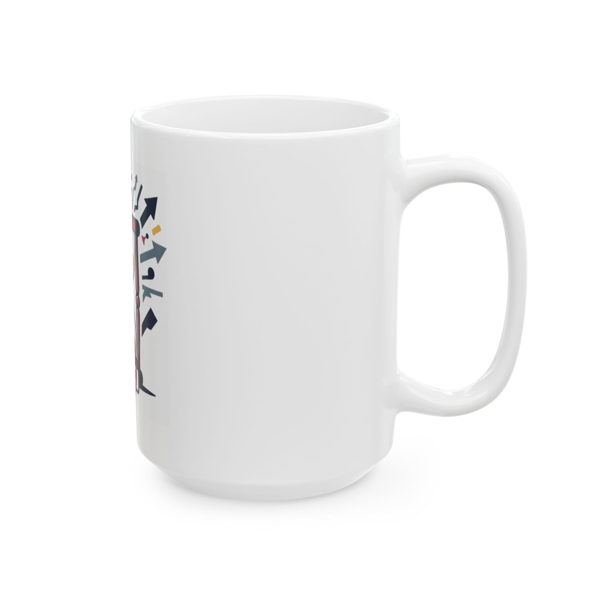 "Term Limits Are A Suggestion" White Ceramic Mug — Graphic