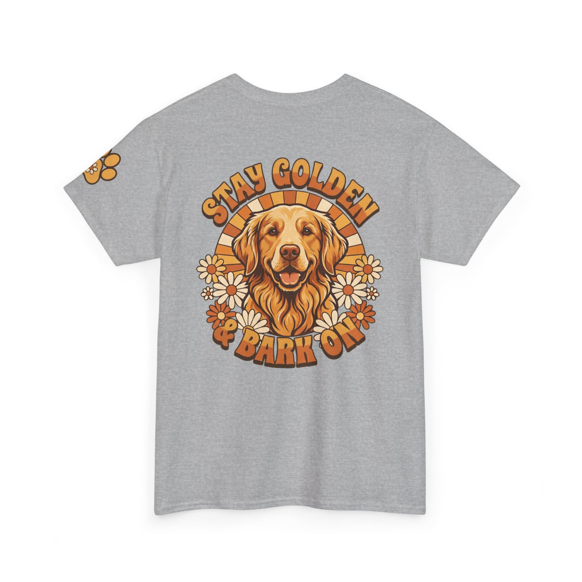 "Stay Golden & Bark On" Premium Graphic Tee