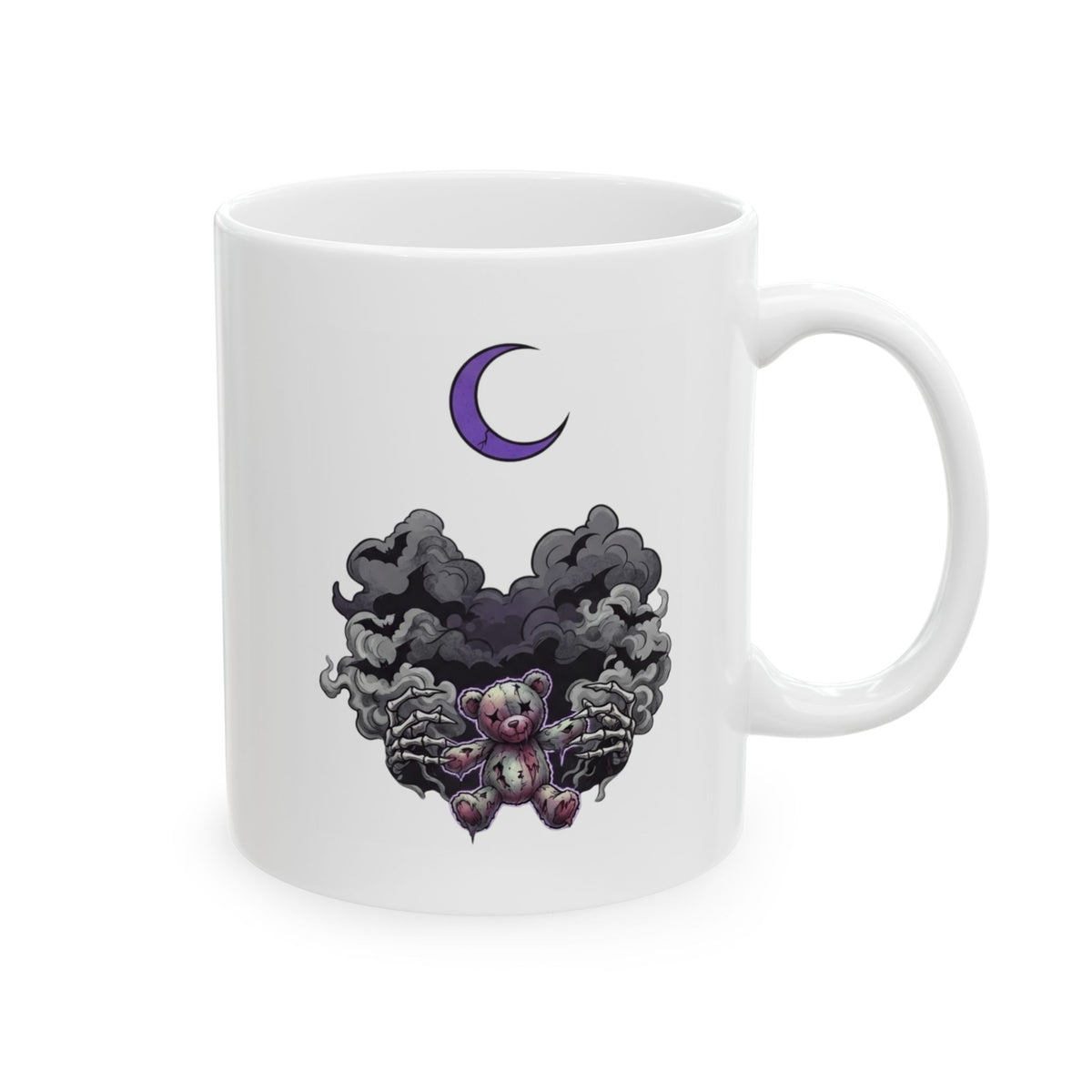 "Sweet Dreams" White Ceramic Mug — Graphic