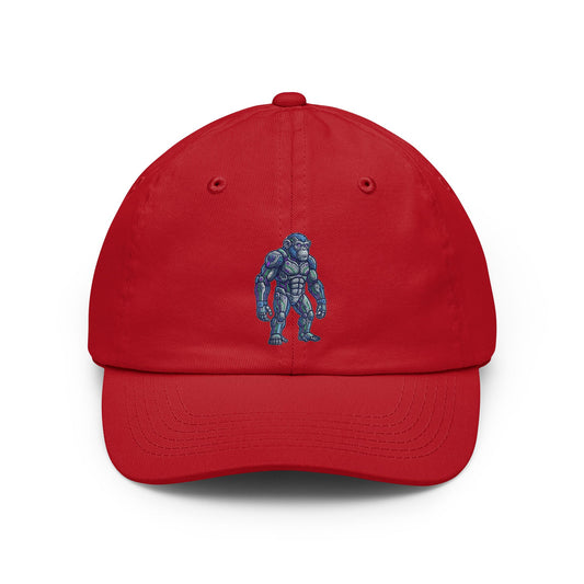 Color: Red | Cyber Chimp Dad Hat