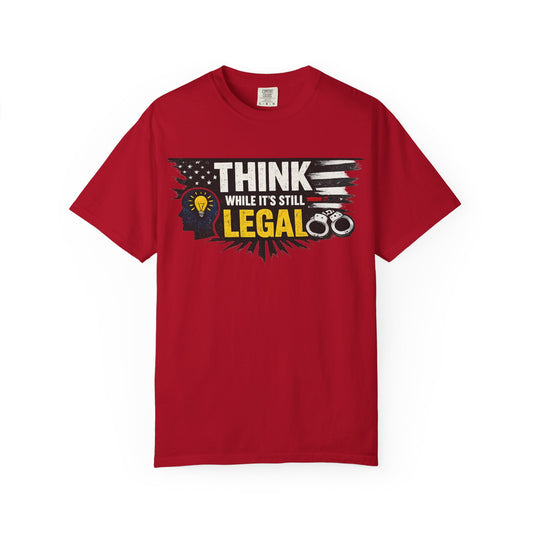 "The Endangered Species Act (For Your Brain)" Unisex Garment-Dyed T-shirt