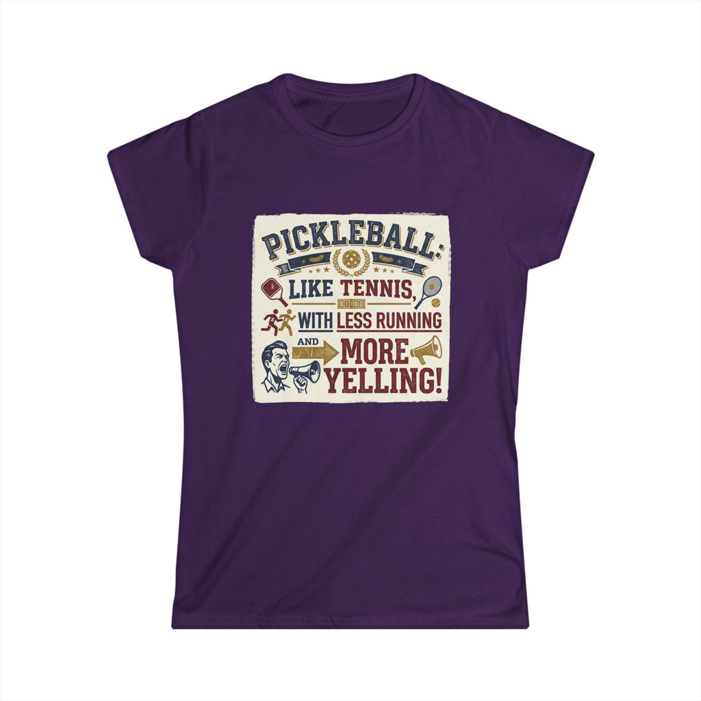 Pickleball: Tennis for People Who Gave Up | Women's Tee — AttitudeShirts