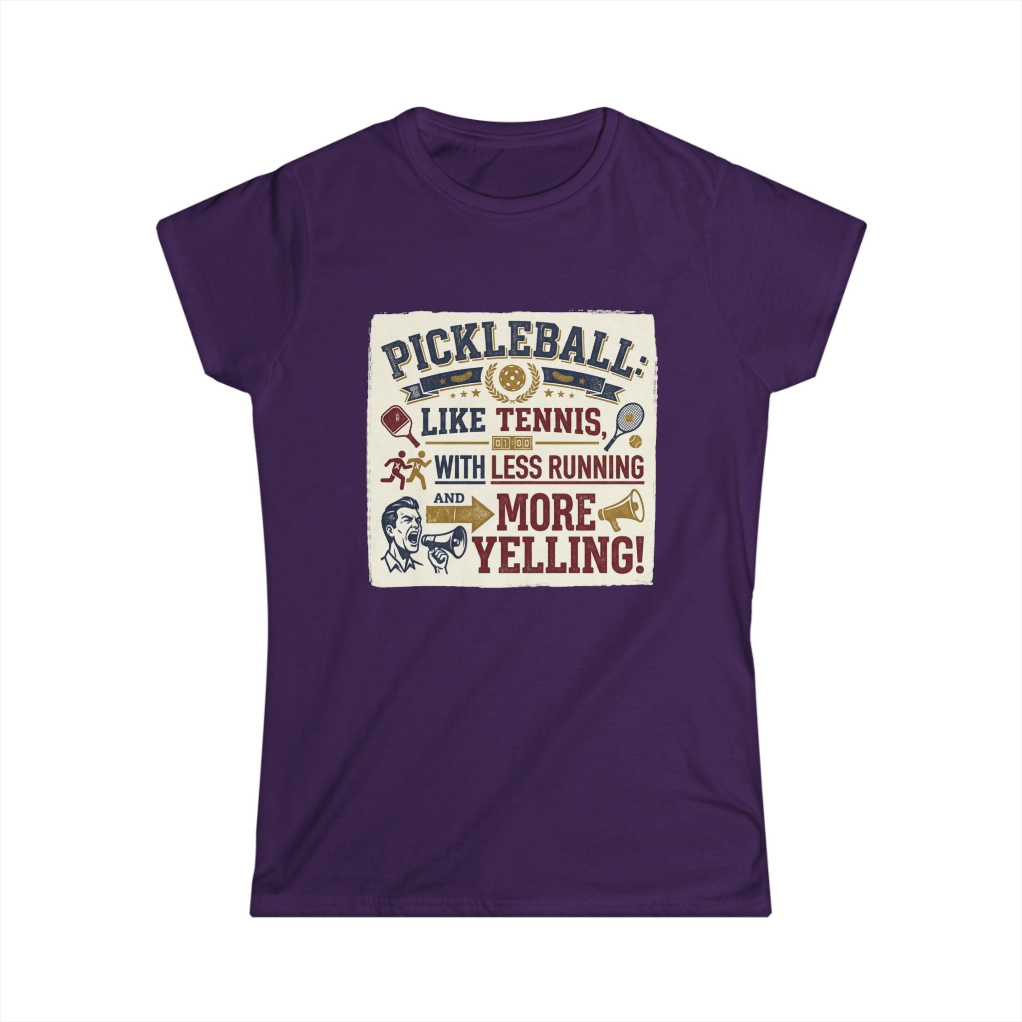 Pickleball: Tennis for People Who Gave Up | Women's Tee — AttitudeShirts