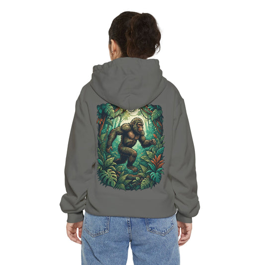 Color: Grey | The Bukit Timah Monkey Man (Singapore) Garment-Dyed Hoodie