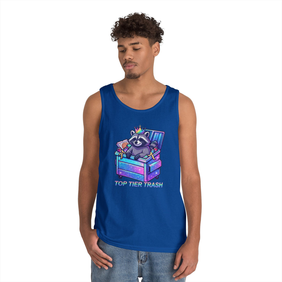 Color: Royal | Top Tier Trash Tank Top