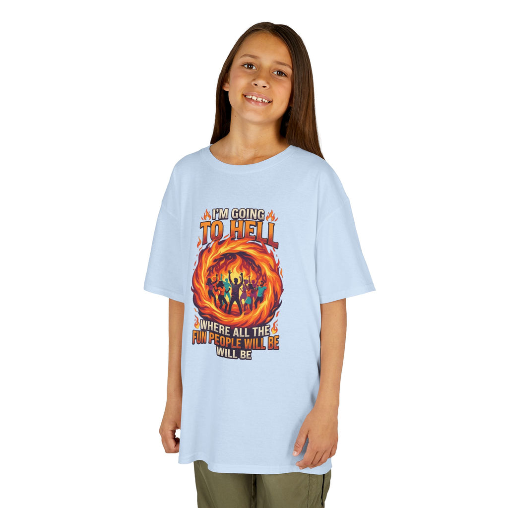 "I'm Going to Hell" Kids Tee