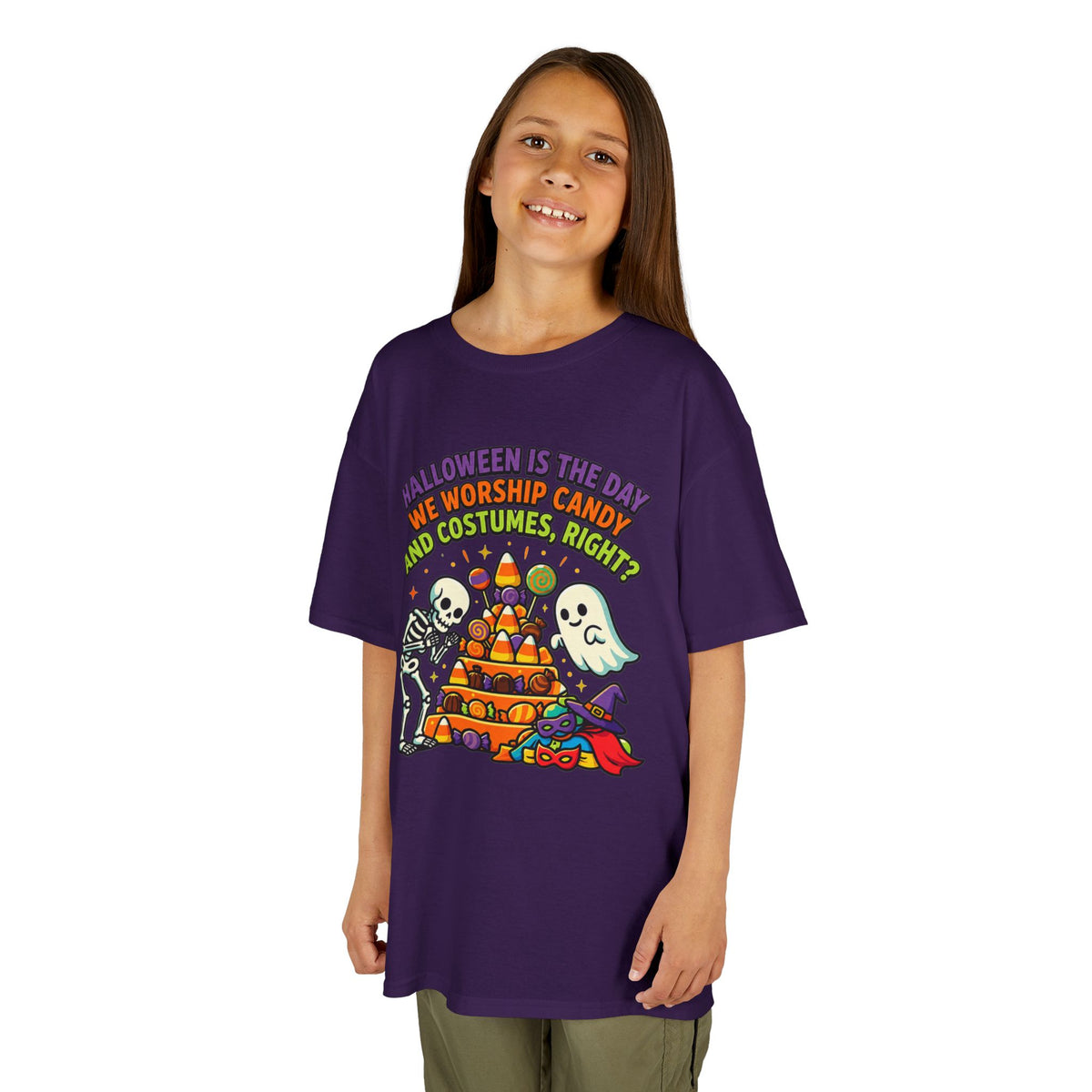 Color: Purple | Worship Candy Kids Tee