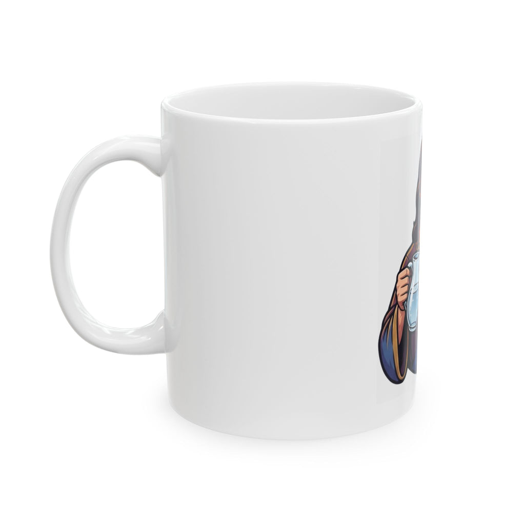 "Wine Expert" White Ceramic Mug