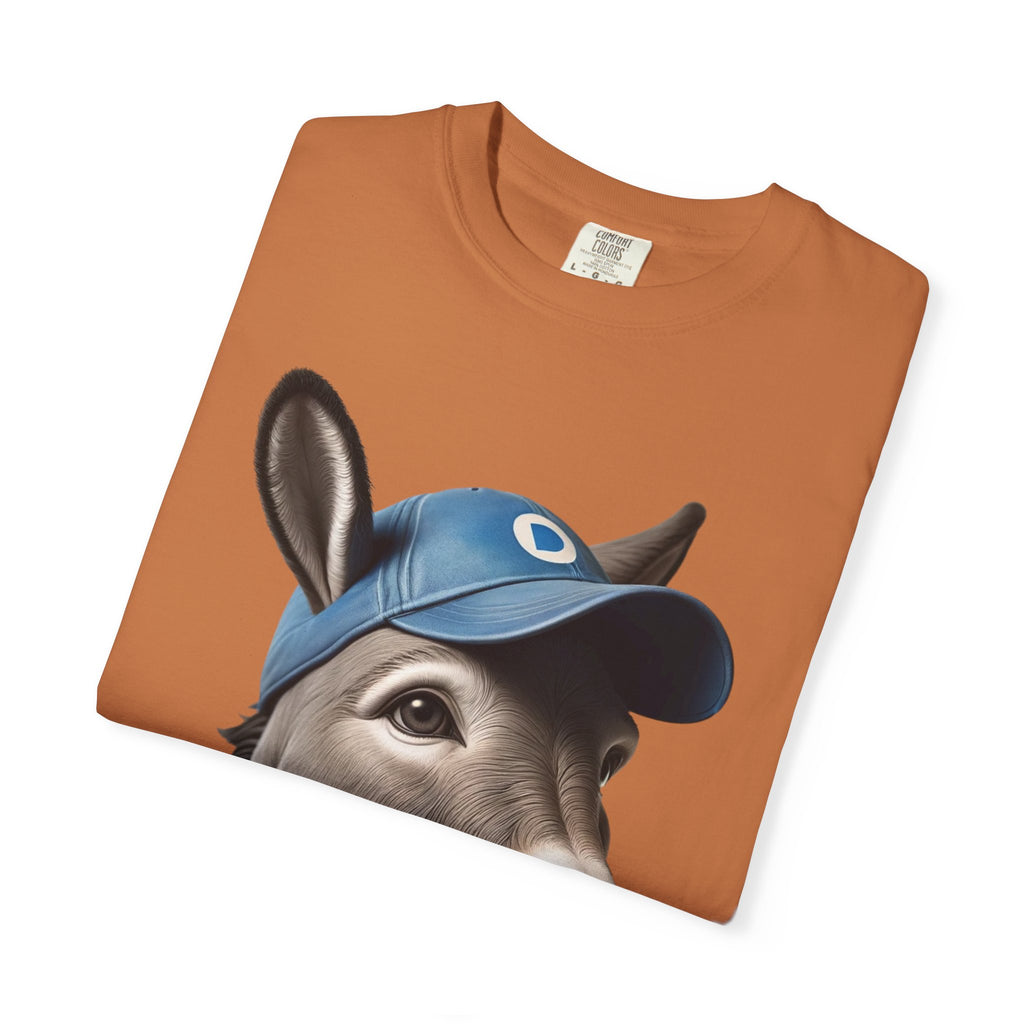 "The Party Animal (Blue Cap Edition)" Unisex Garment-Dyed T-shirt
