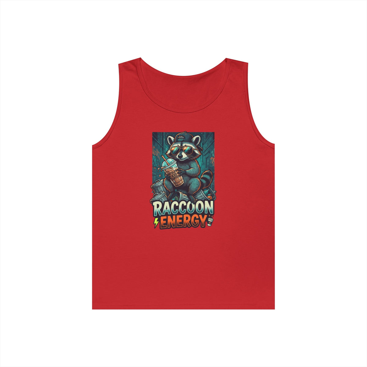"Raccoon Energy" Tank Top