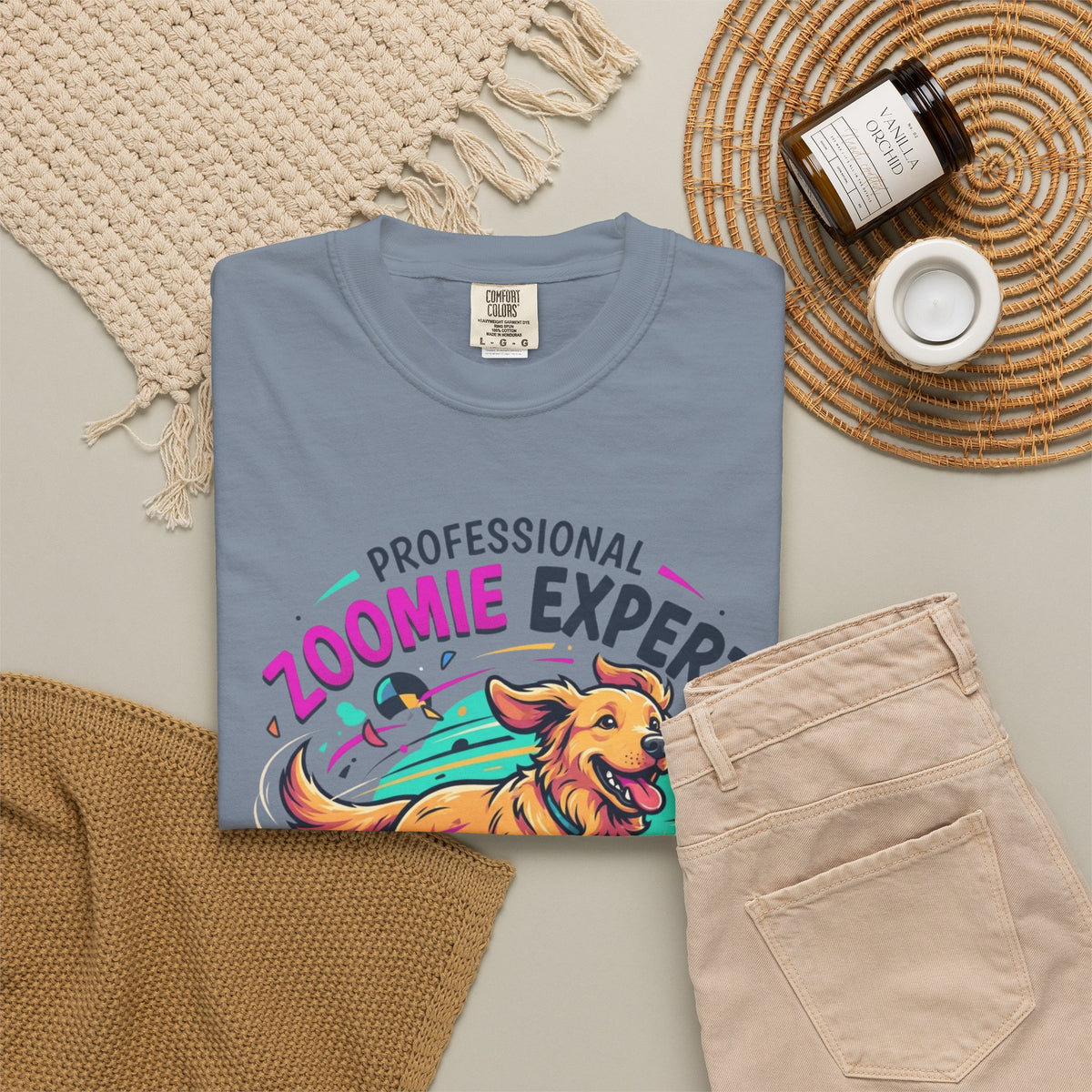 Professional Zoomie Expert Unisex Garment-Dyed Tee