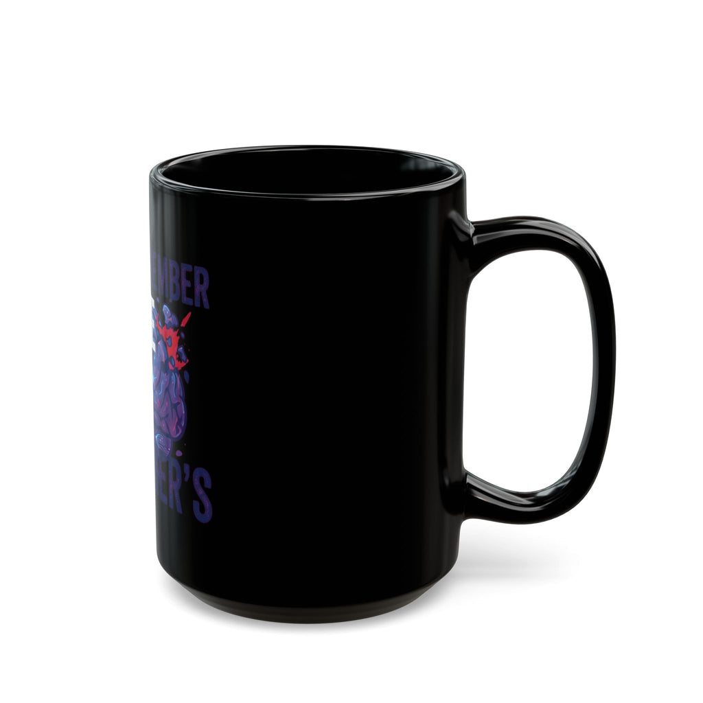 "I Can't Remember" Black Ceramic Mug