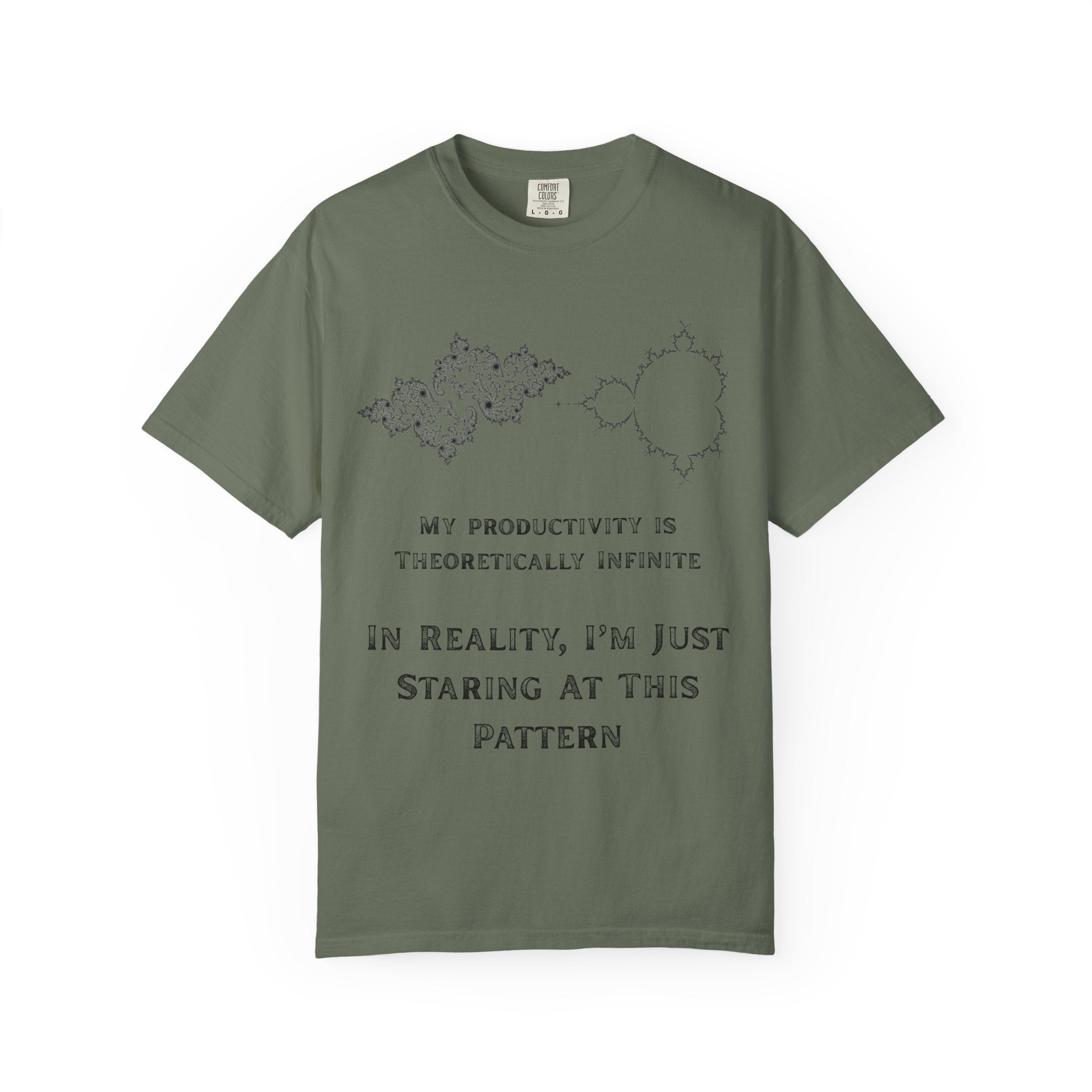 "Theoretically Infinite" Unisex Garment-Dyed Tee