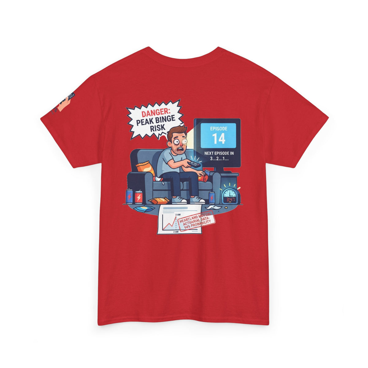 "Peak Bing Risk" Premium Graphic Tee
