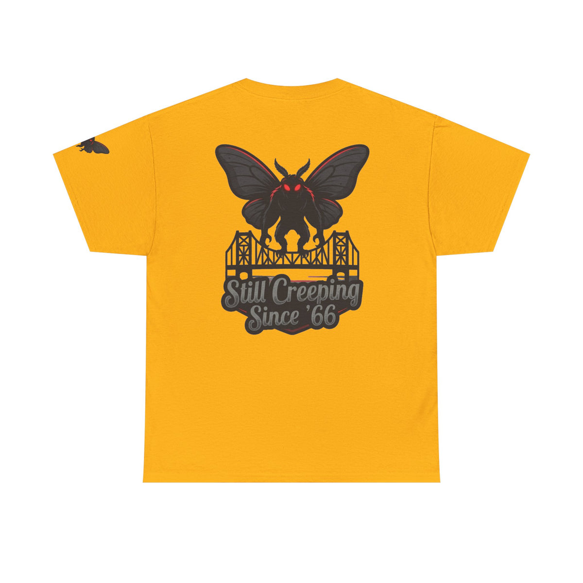 Color: Gold | Mothman (West Virginia, USA) Premium Graphic Tee