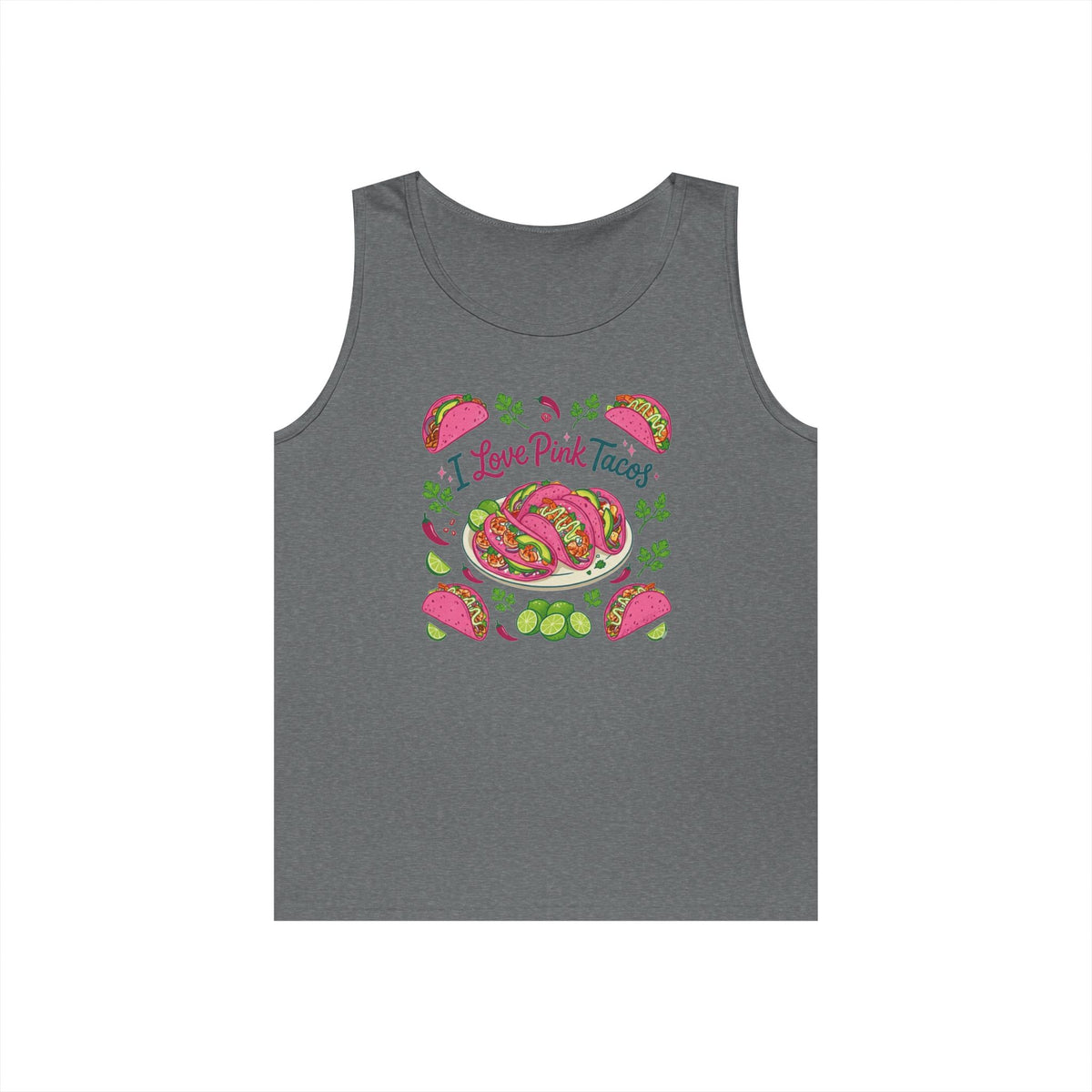 "I Love Pink Tacos" Tank Top