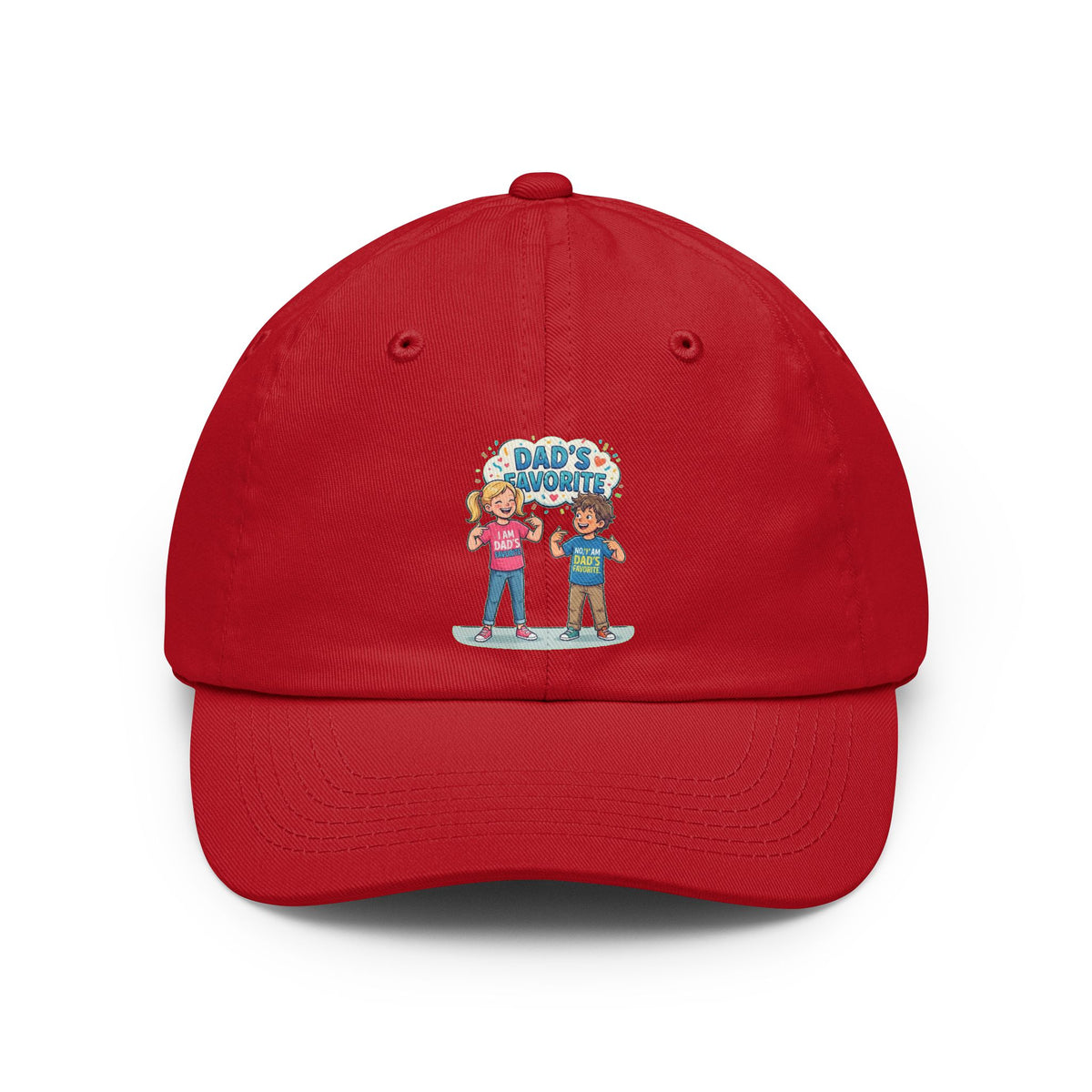 Color: Red | Dad's Favorite Cap