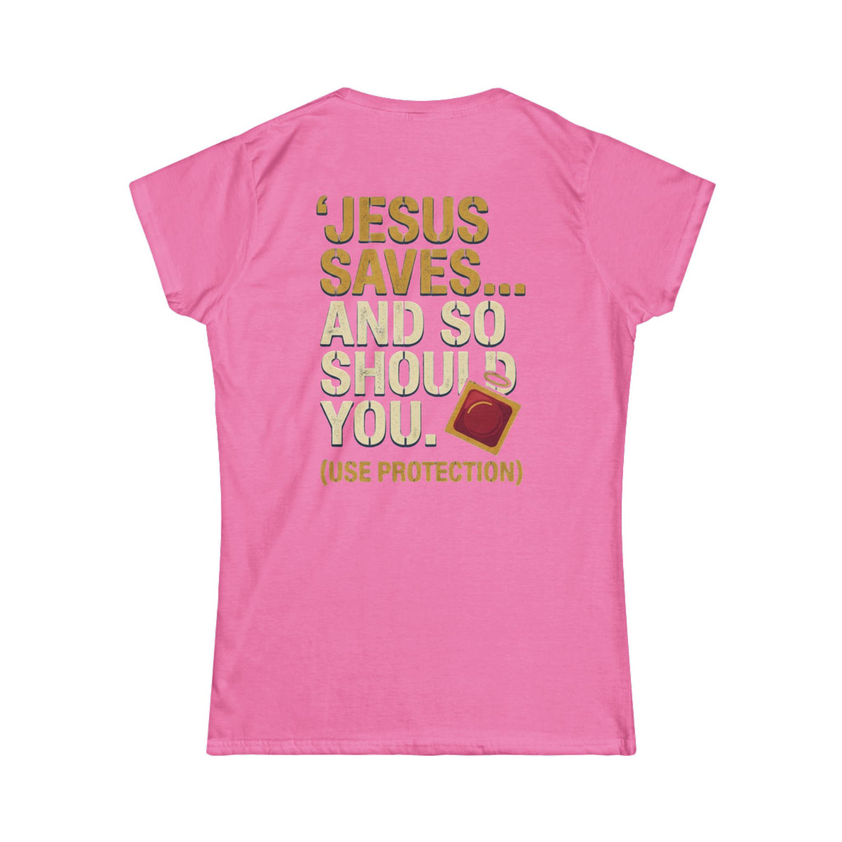 "Good Book Series Jesus Saves and So Should You" Women's Tee