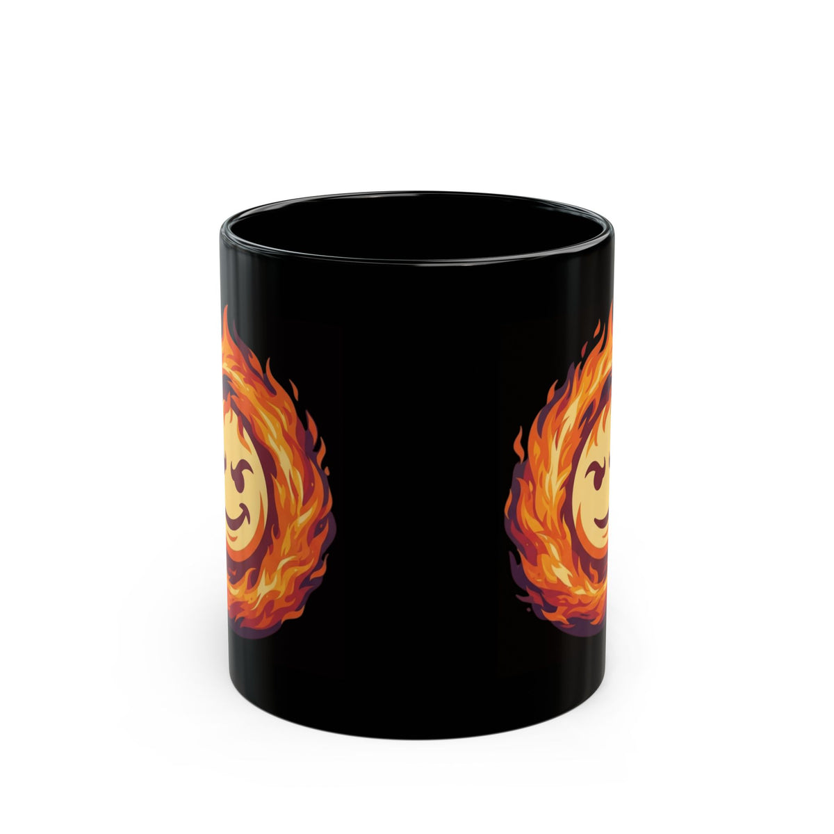 "I'm Going to Hell" Black Ceramic Mug — Graphic