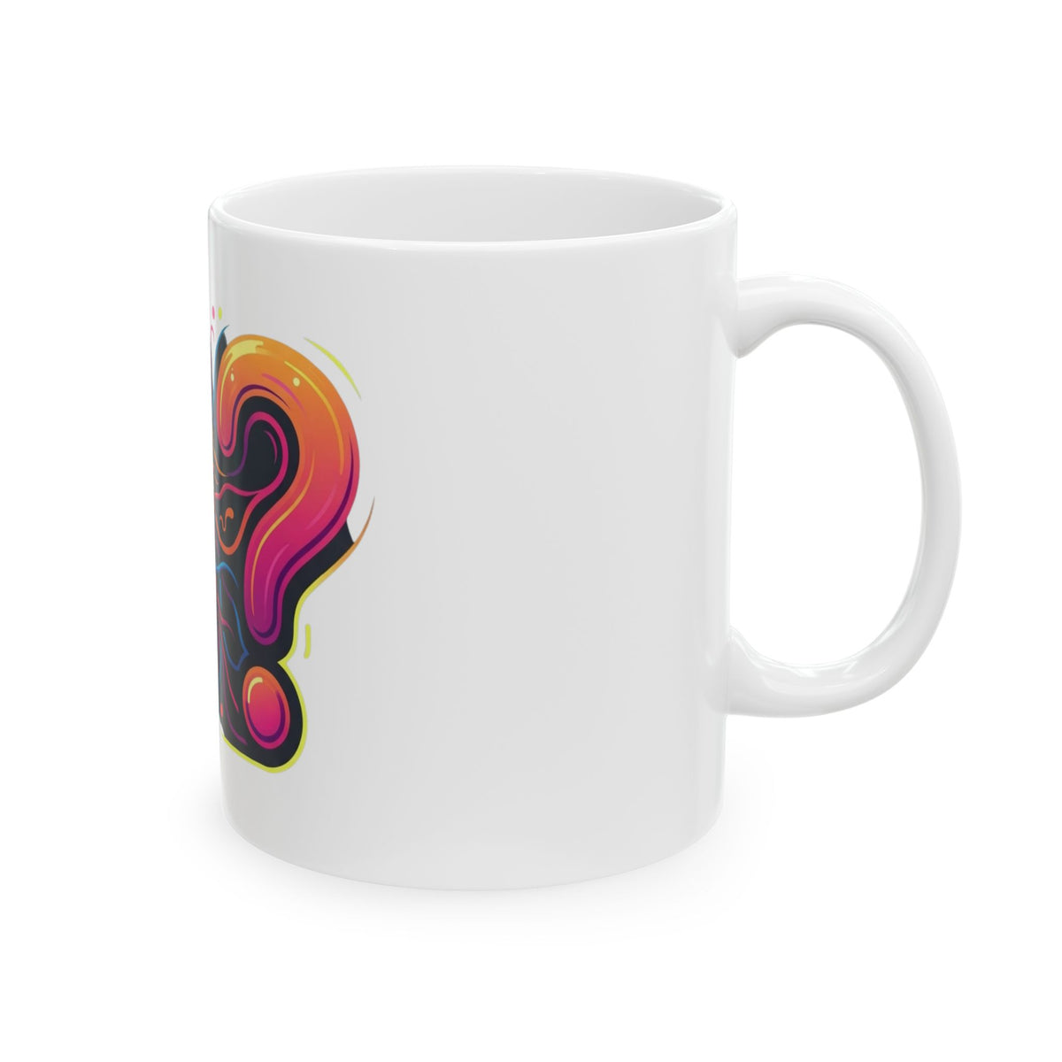 "Professional Overthinker" White Ceramic Mug — Graphic