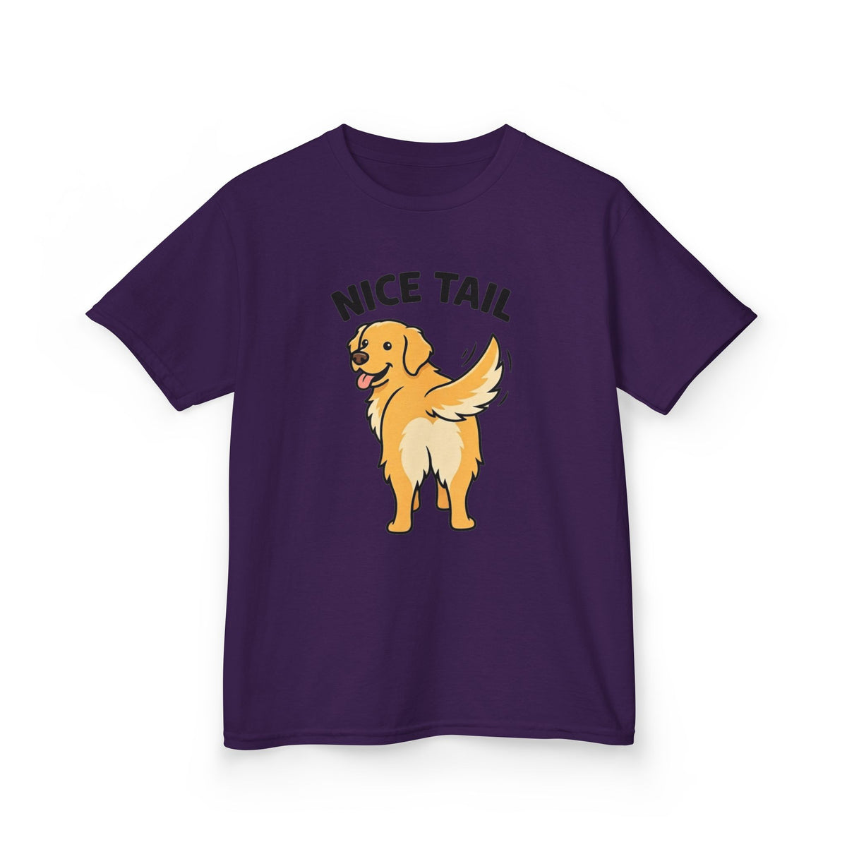 Color: Purple | Nice Tail Kids Tee
