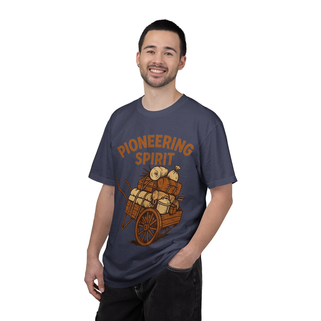 "Pioneering Spirit" Unisex Garment-Dyed T-shirt
