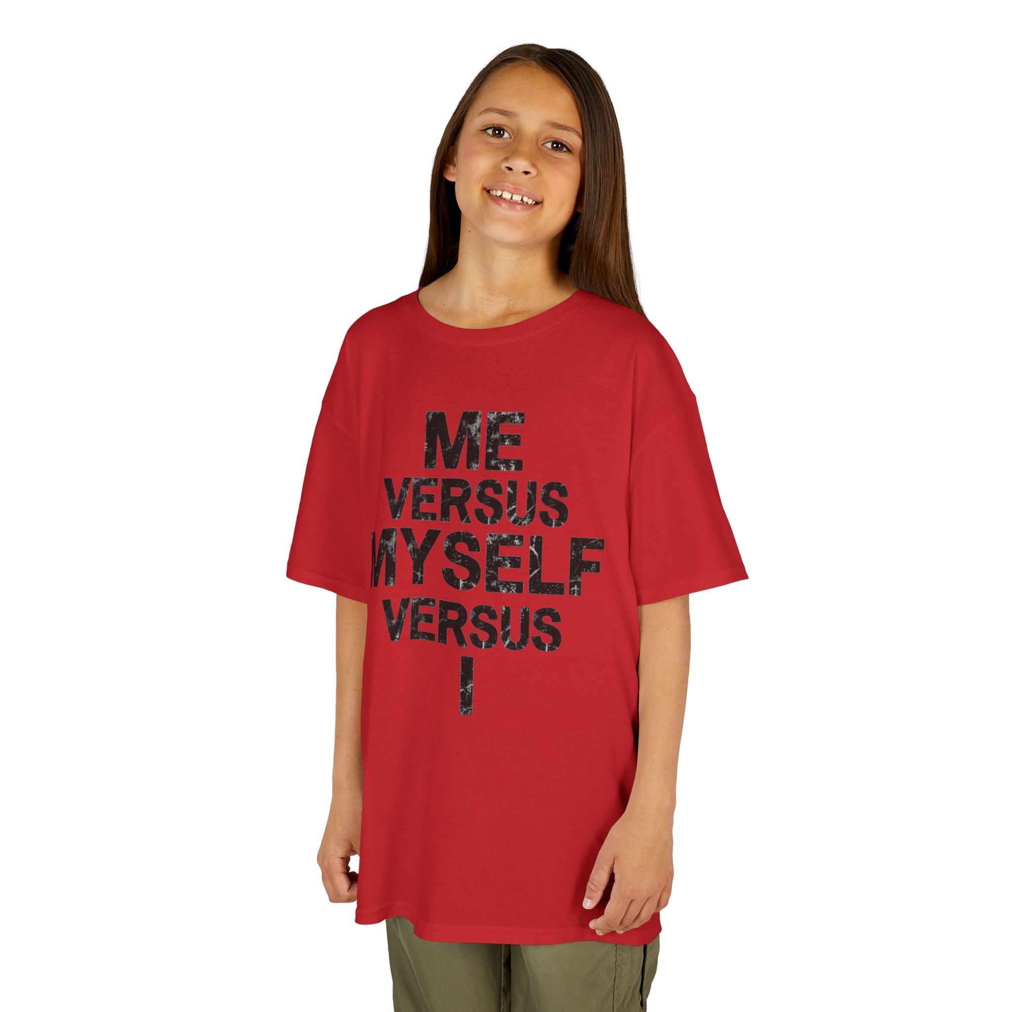 "Me vs Myself vs I" Kids Tee