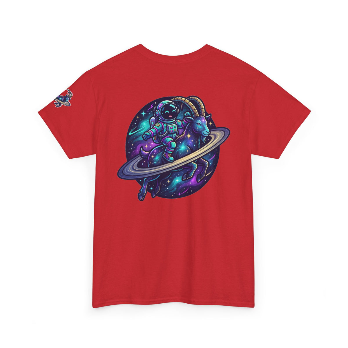 "Space Explorer Capricorn" Premium Graphic Tee