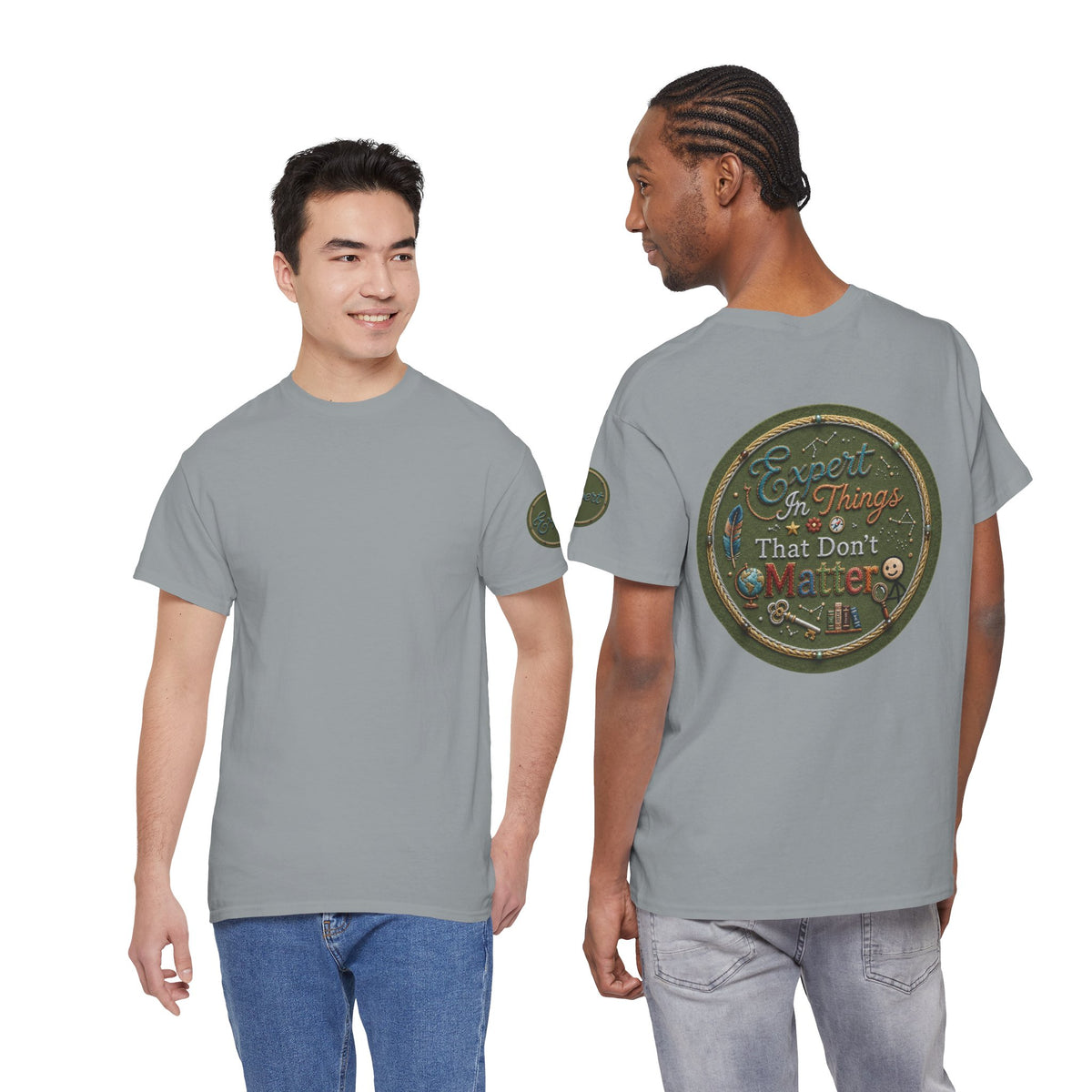 Color: Gravel | Expert In Things That Don't Matter Premium Graphic Tee