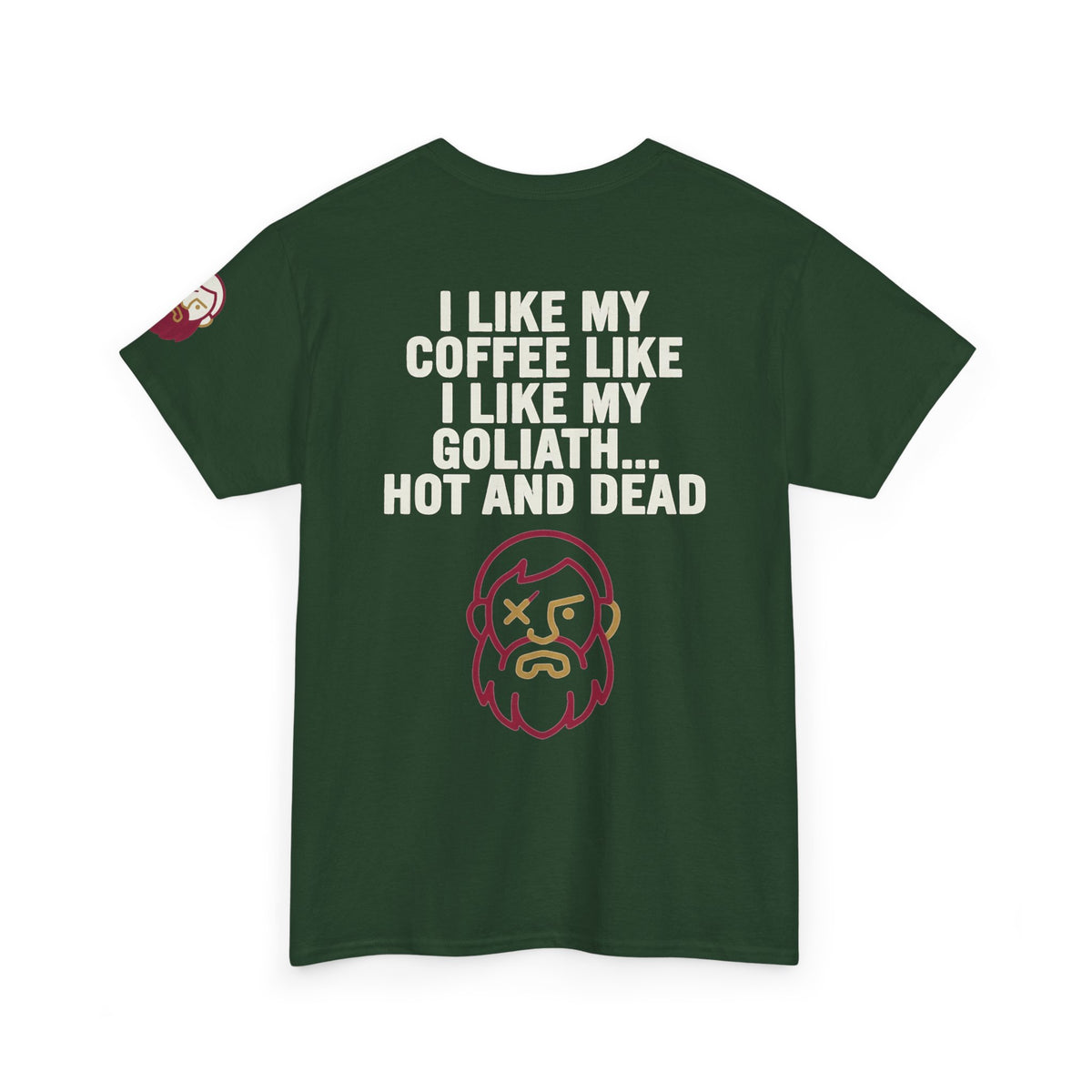 Good Book Series Coffee Hot and Dead Premium Graphic Tee
