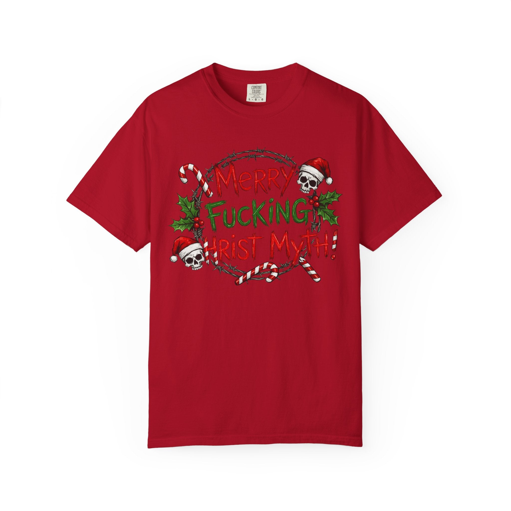 The Christ Myth Files | Garment-Dyed Tee — AttitudeShirts