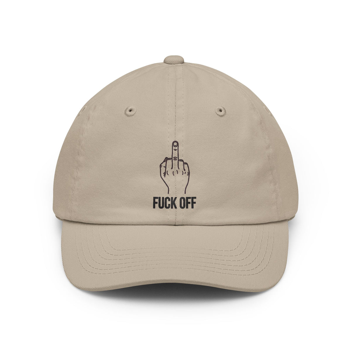 Color: Stone | F@#% OFF Dad Hat