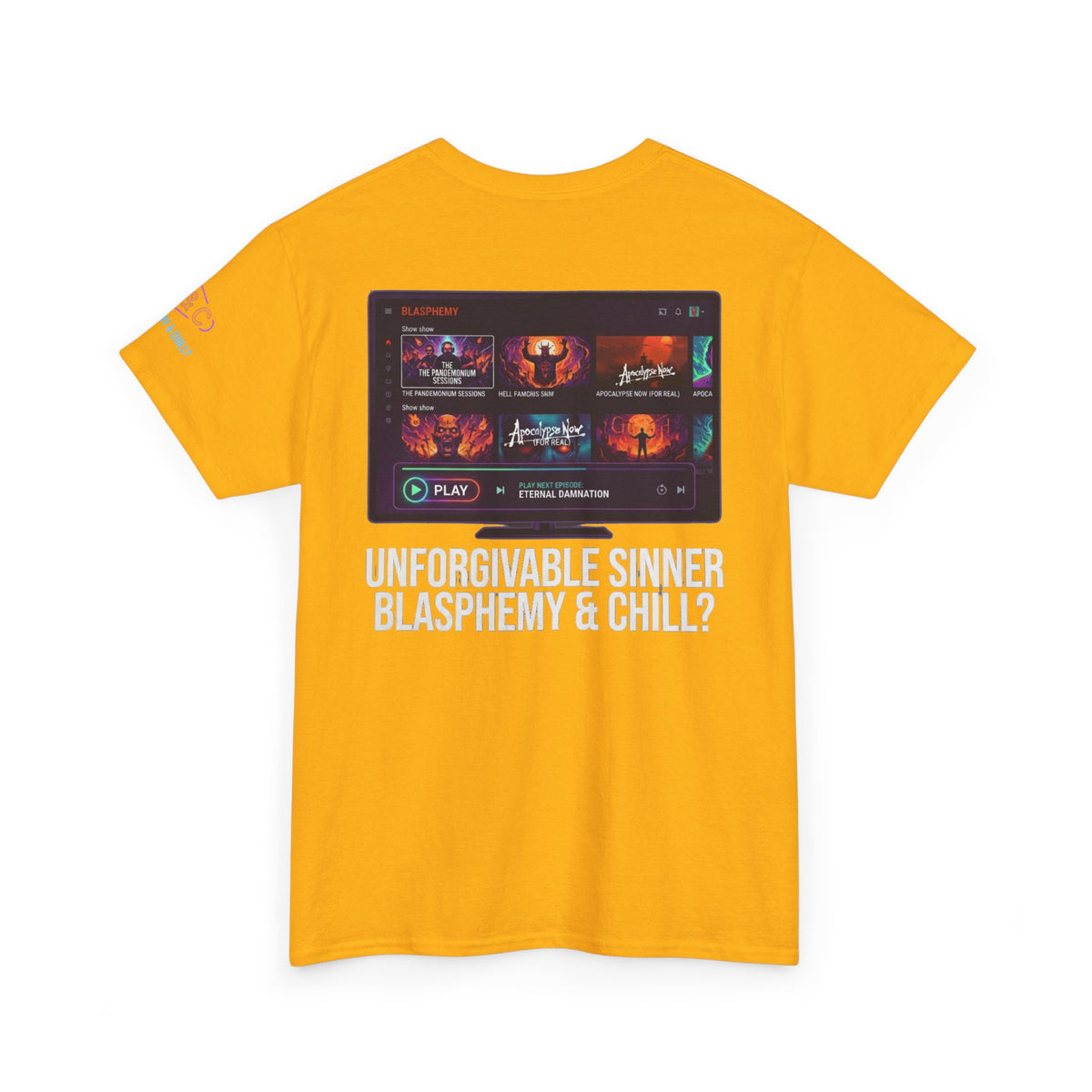 "Good Book Series Blasphemy & Chill" Premium Graphic Tee