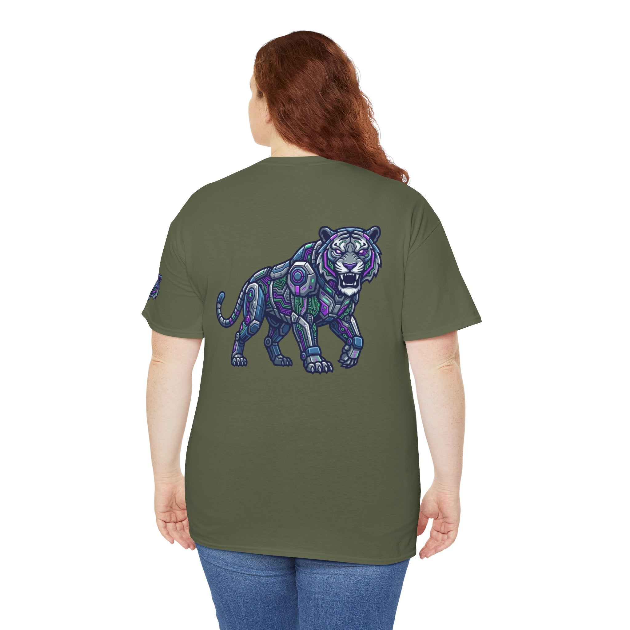 "Cyber Tiger" Premium Graphic Tee