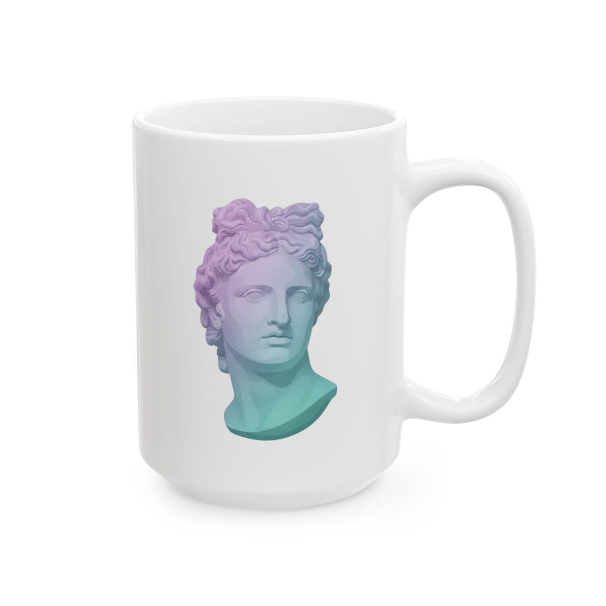 "Dreamscape" White Ceramic Mug — Graphic