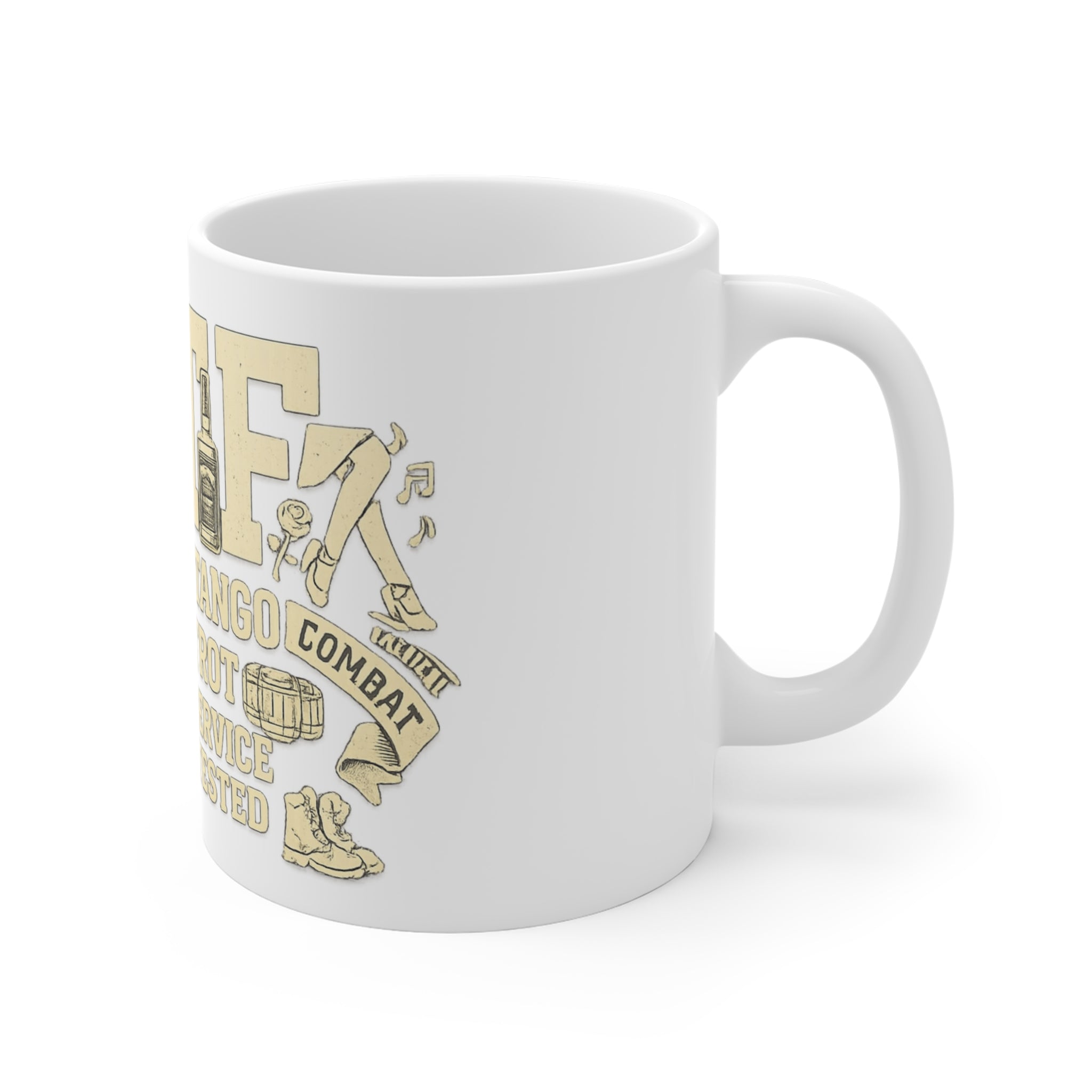 WTF Nature of Combat | 11oz Mug — AttitudeShirts