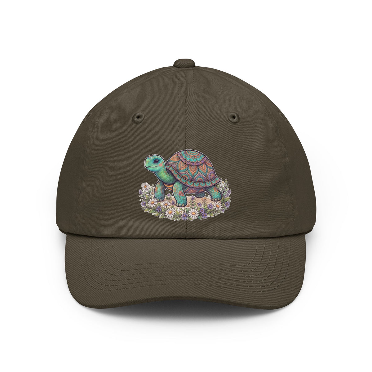 Color: Olive | Hippy Turtle Dad Hat
