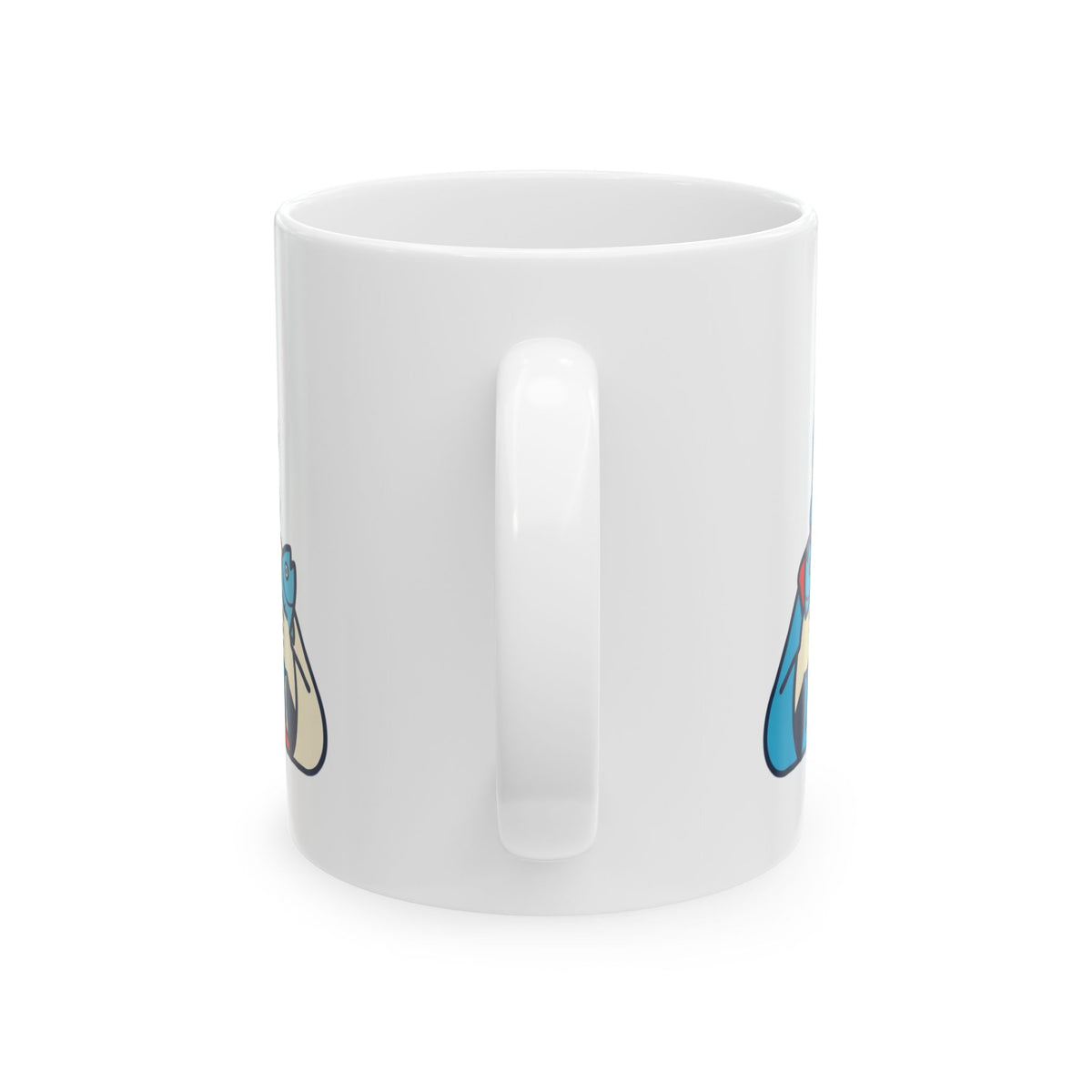 "Good Book Series Not Dead Awkward In Bed" White Ceramic Mug — Graphic