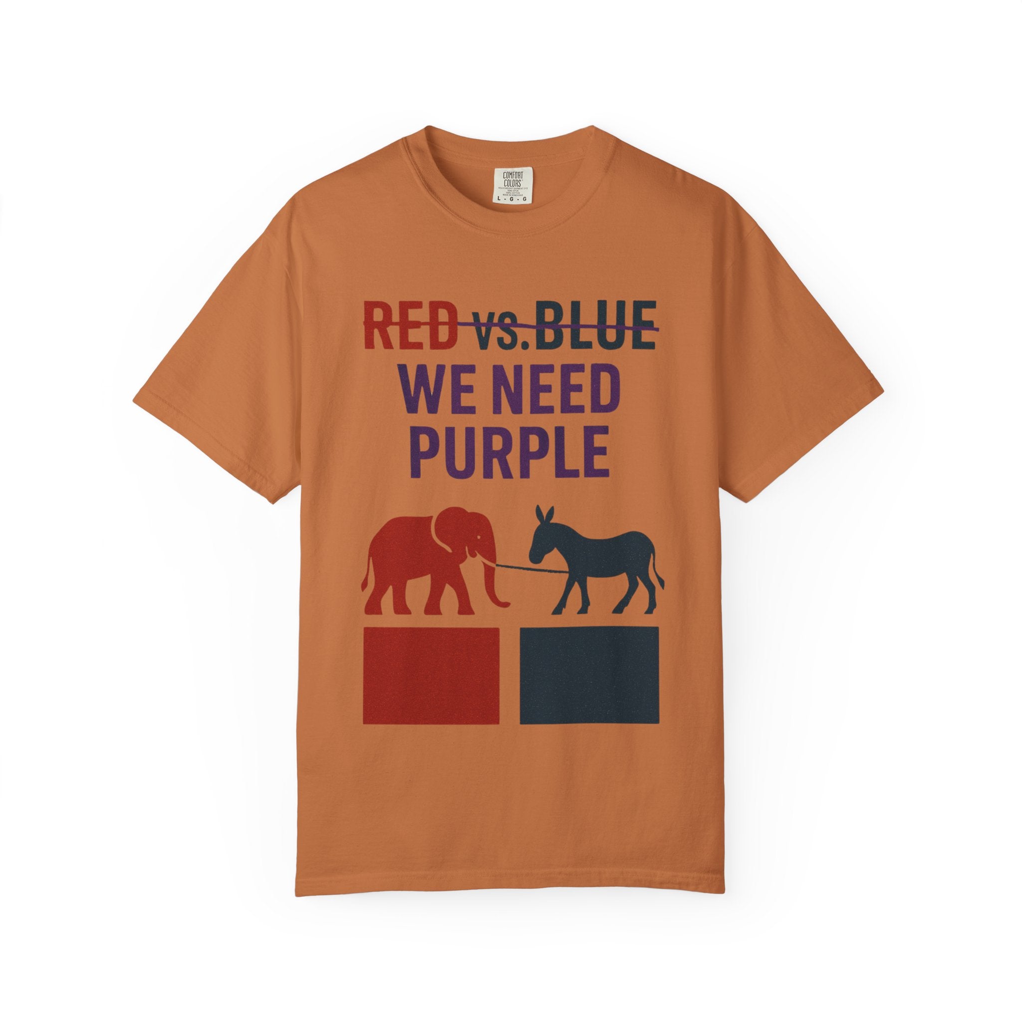 "he Lesser Evil Election" Unisex Garment-Dyed T-shirt