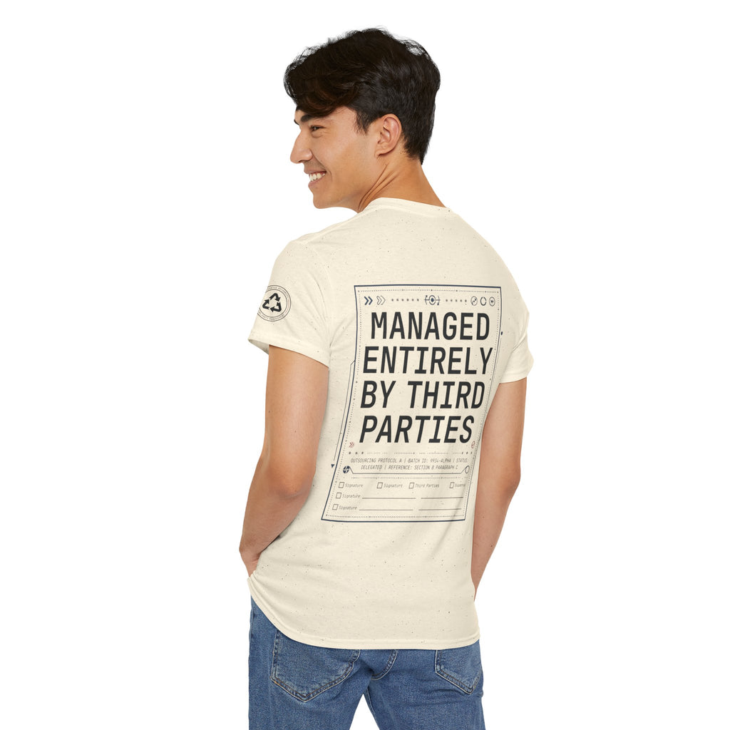 "Managed Entirely By Third Parties" Premium Graphic Tee