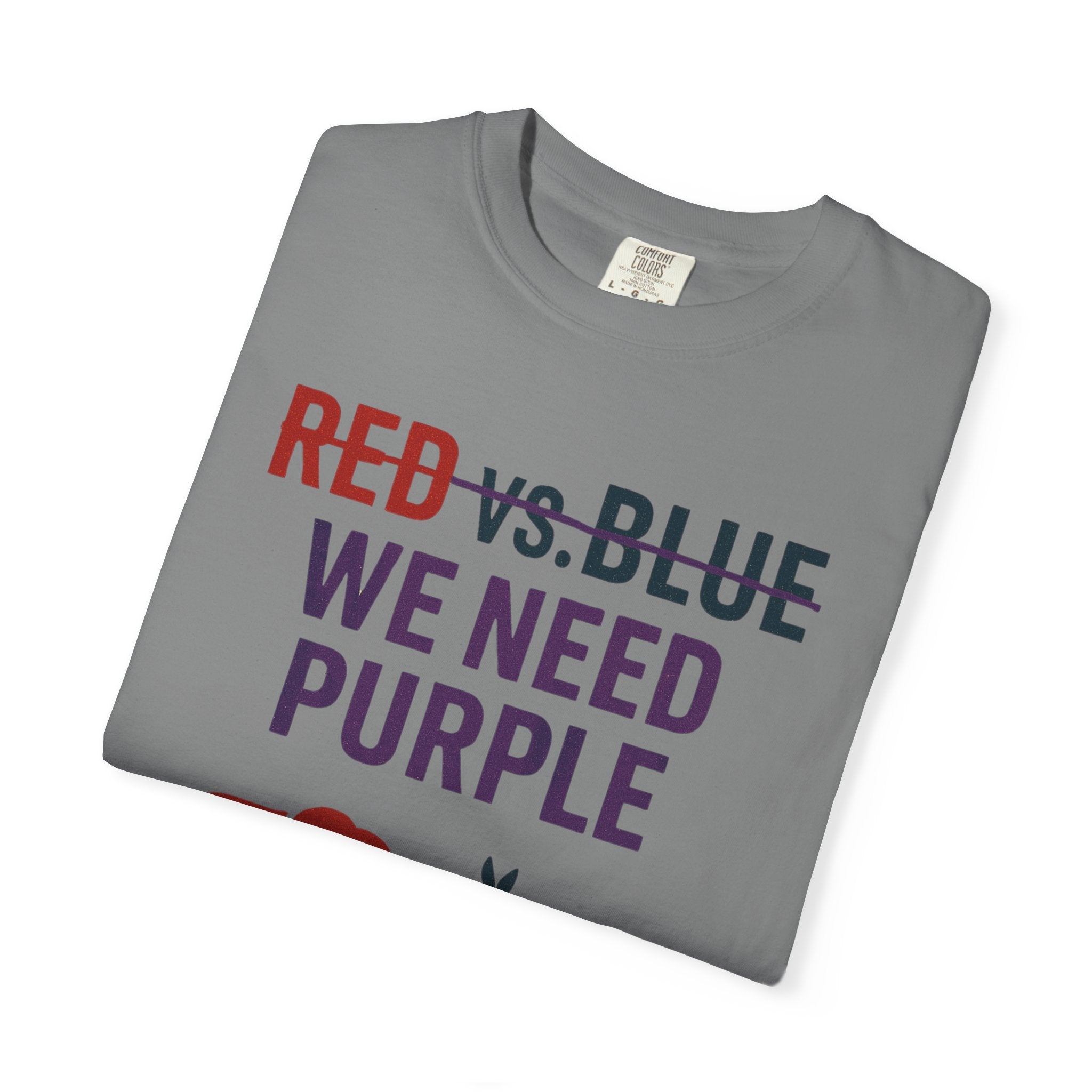 "he Lesser Evil Election" Unisex Garment-Dyed T-shirt
