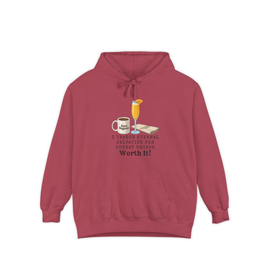 Brunch So Hard | Garment-Dyed Hoodie — AttitudeShirts