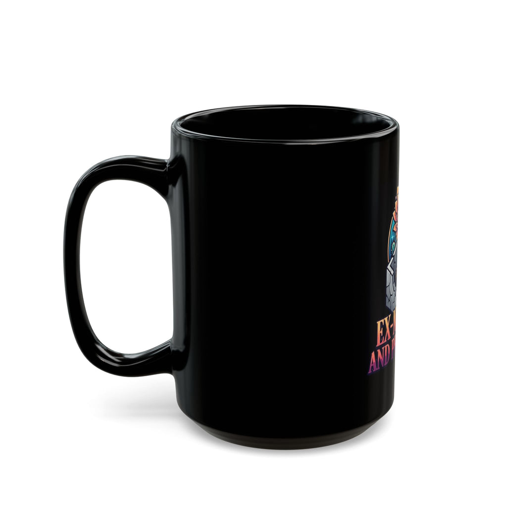 "Ex Mormon and Proud Of It" Black Ceramic Mug