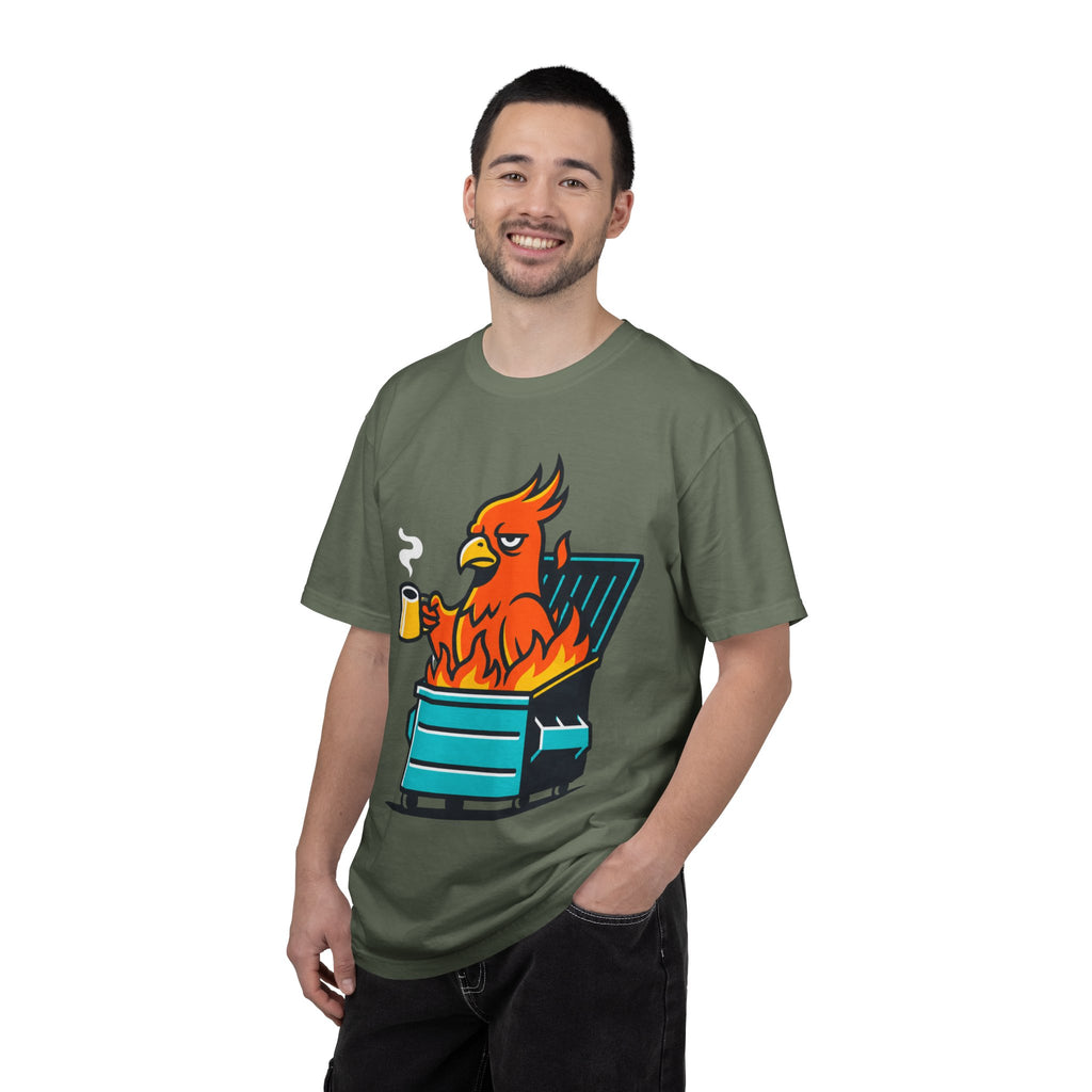 "Dumpster Fire" Unisex Garment-Dyed Tee