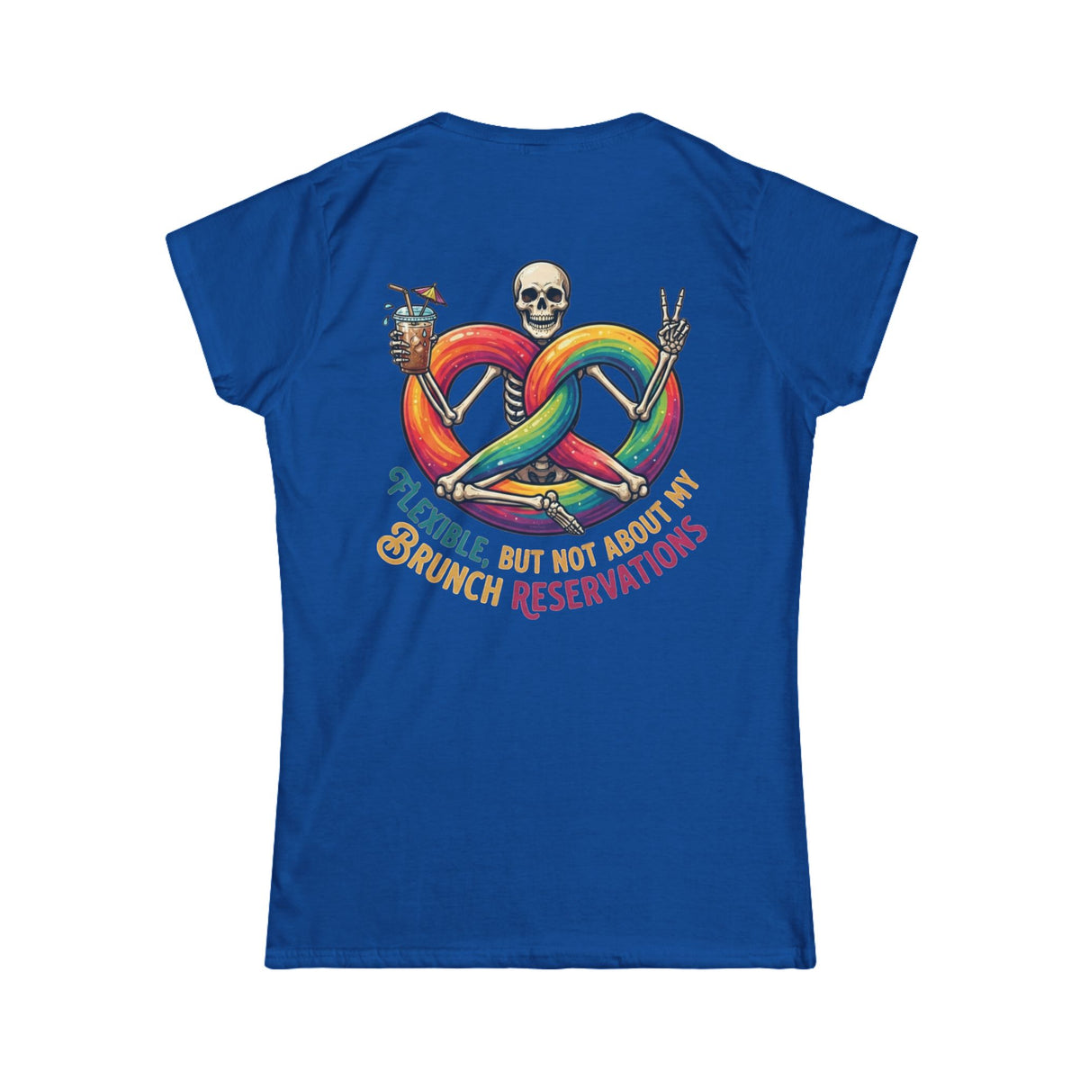 "Flexible But Not About Brunch" Women's Tee
