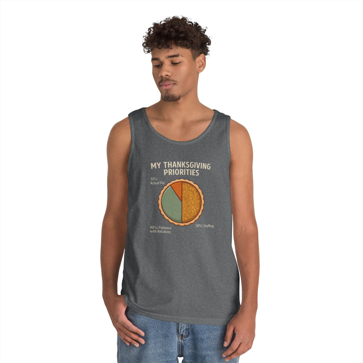 "My Thanksgiving Priorites" Tank Top