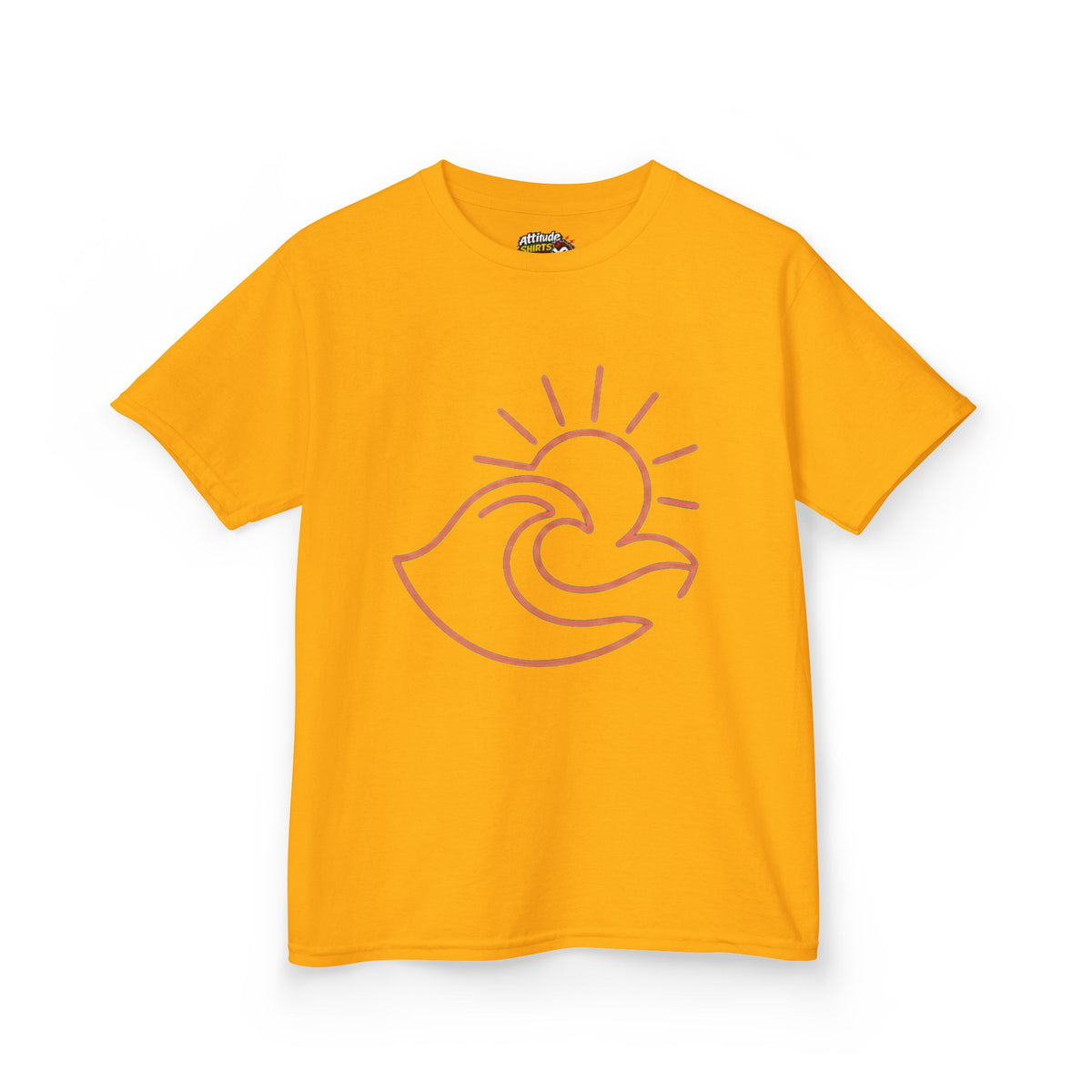 Color: Gold | Sun Kids Tee