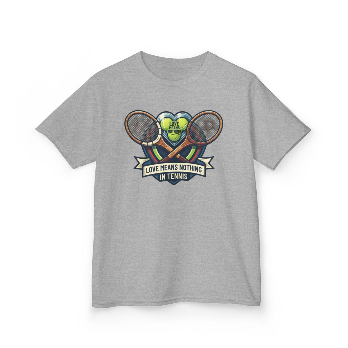 "Love Means Nothing in Tennis" Kids Tee