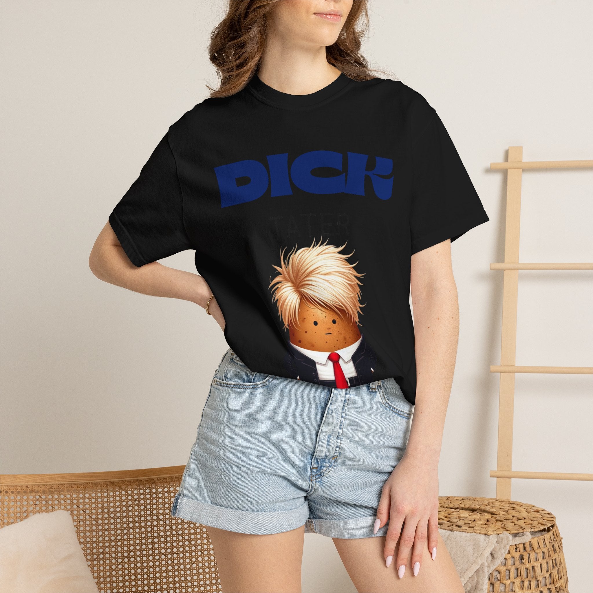 "The Dick Tater (Executive Spud Edition)" Unisex Garment-Dyed T-shirt